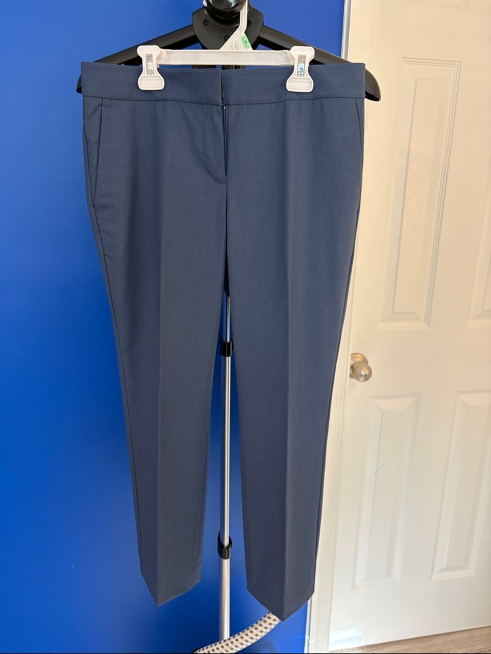 Ann Taylor Petite Summer Blue Suit Pants